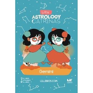 Little Astrology Catrinas: Gemini Enamel Pin